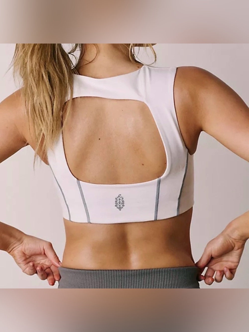 FP Movement Sports Bra White XS - Picture 3 of 7